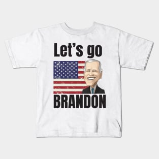 Let's Go Brandon , fjb Kids T-Shirt